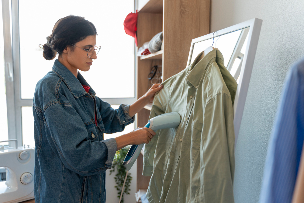 cleaning leather clothes